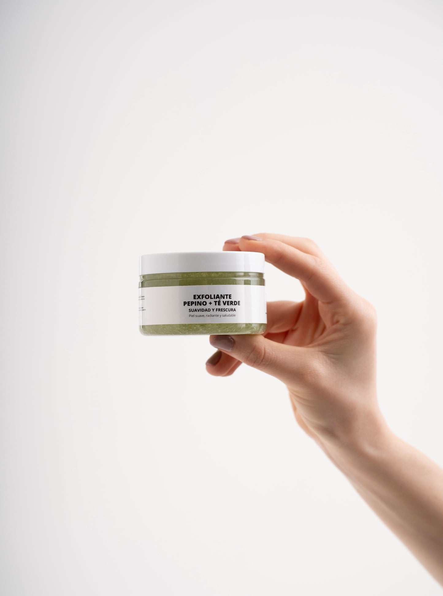 Exfoliante Pepino + Té verde