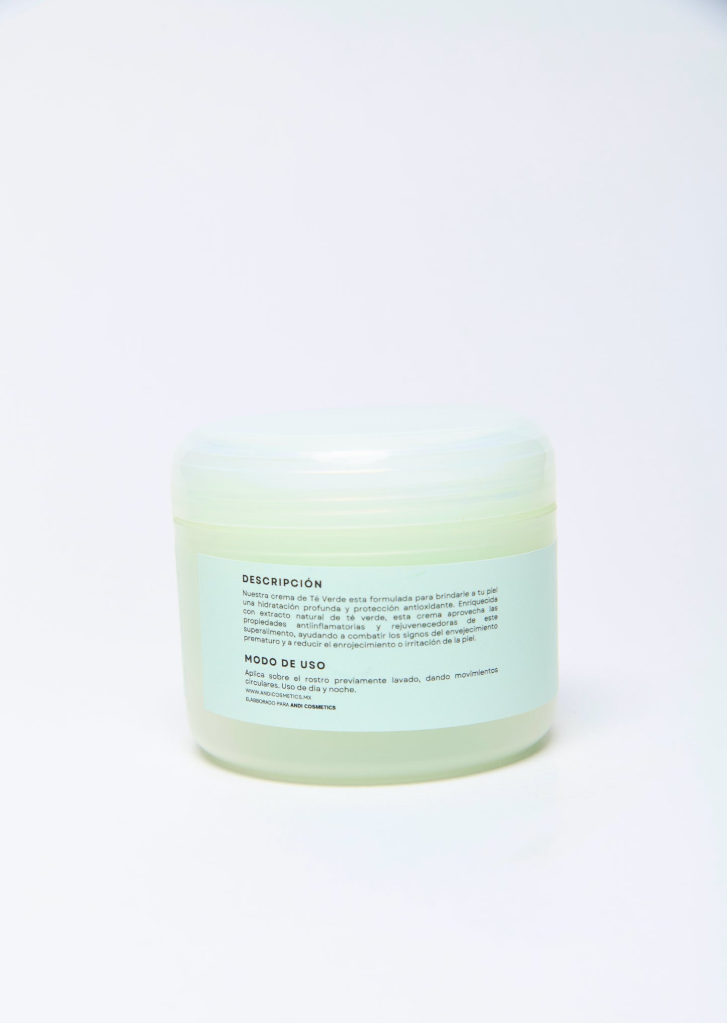 Crema Té verde