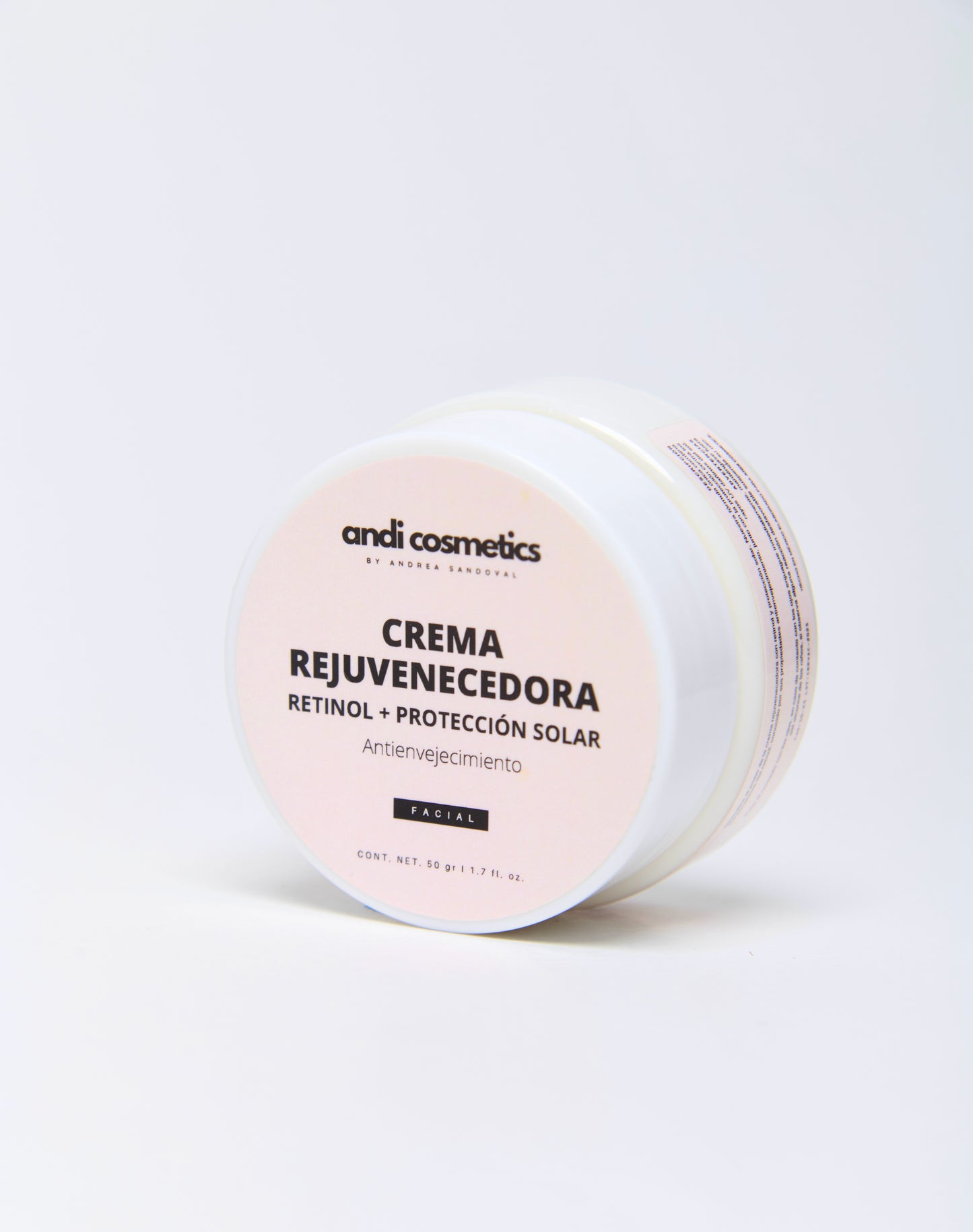 Crema rejuvenecedora (retinol + protección solar)