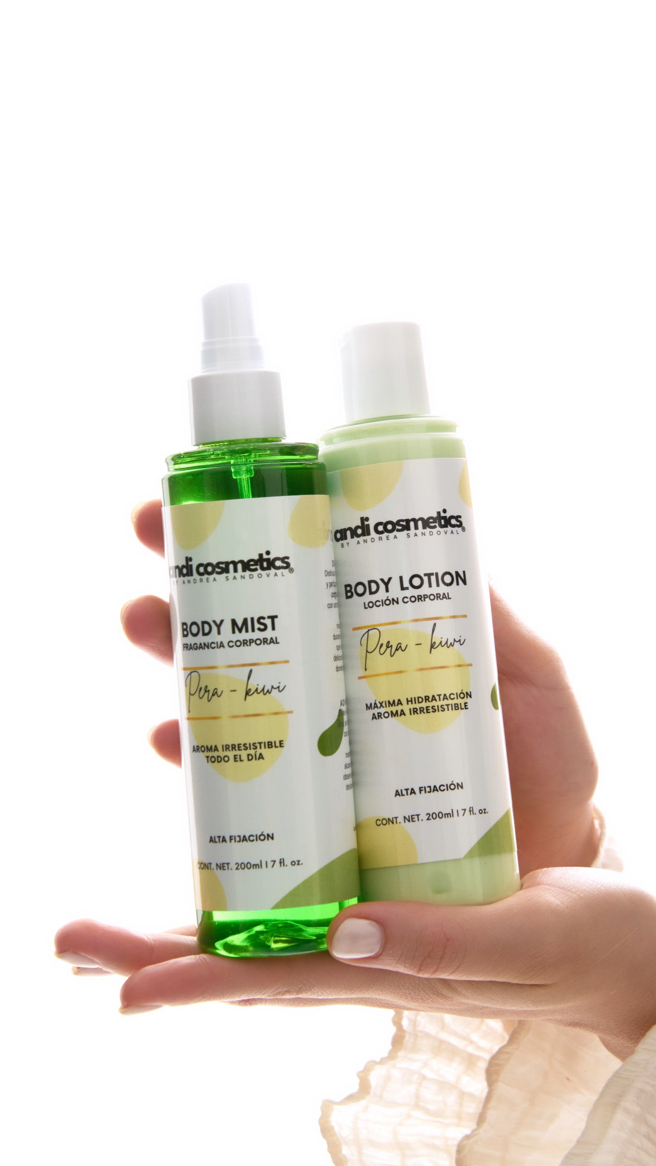 Dúo Pera-Kiwi Body Mist + Lotion