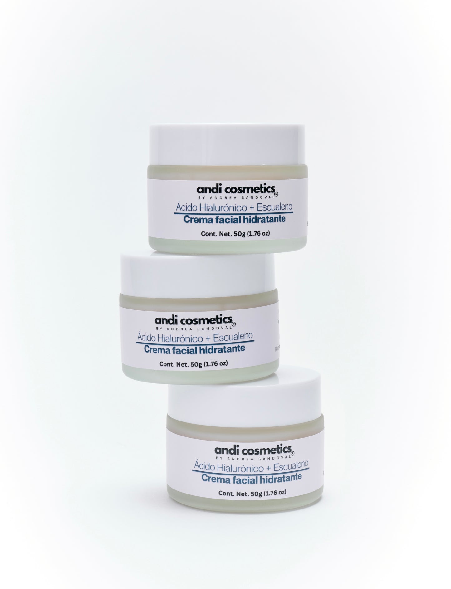 Crema Hidratante (Hialurónico + Escualeno)